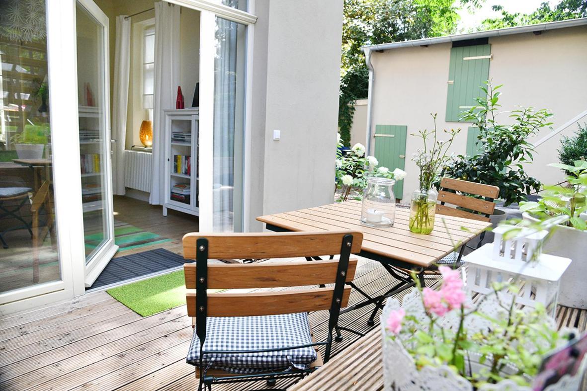 JETHON Studio-Appartement im Grünen Bernburg  Exterior foto